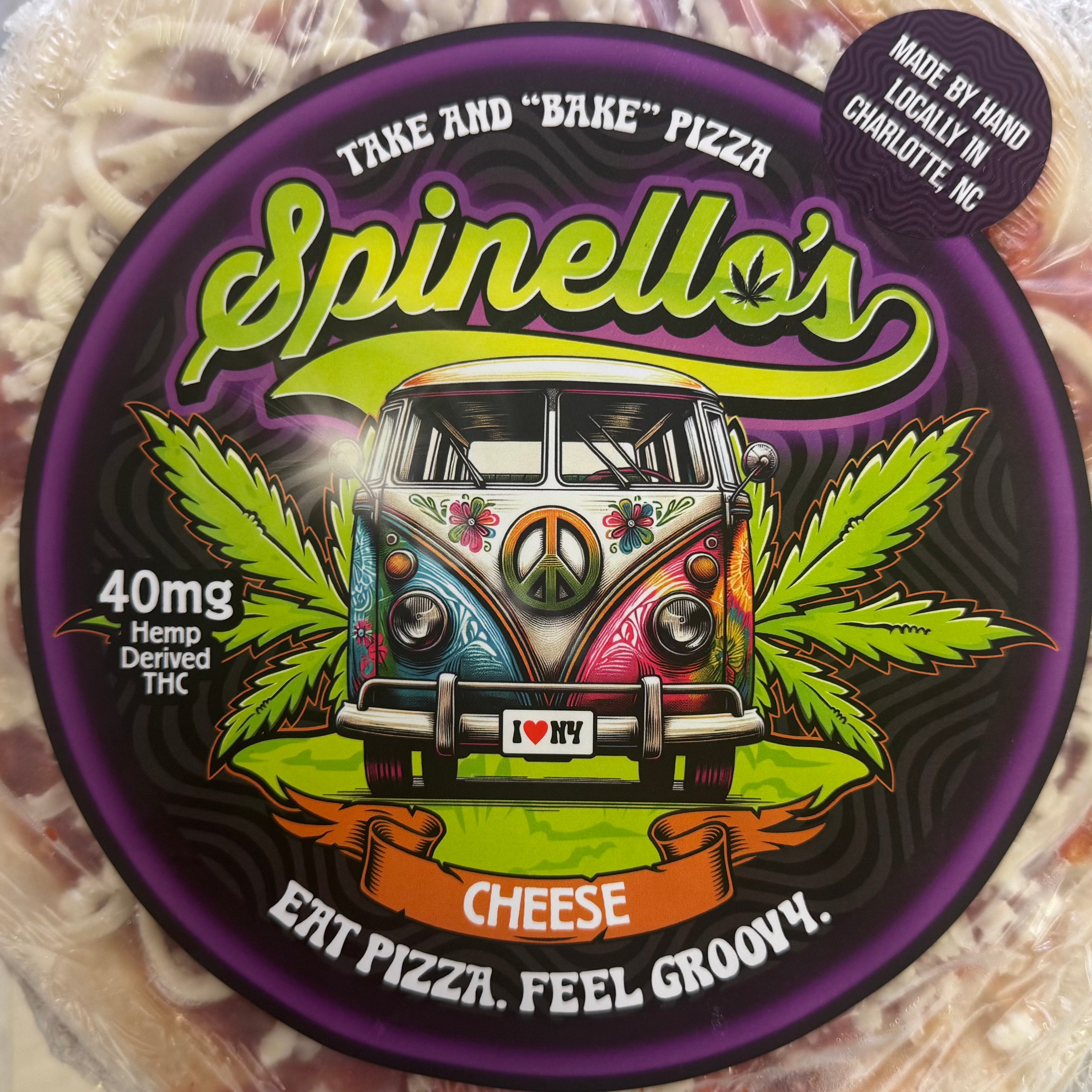 SPINELLO'S CHEESE PIZZA - 40mg