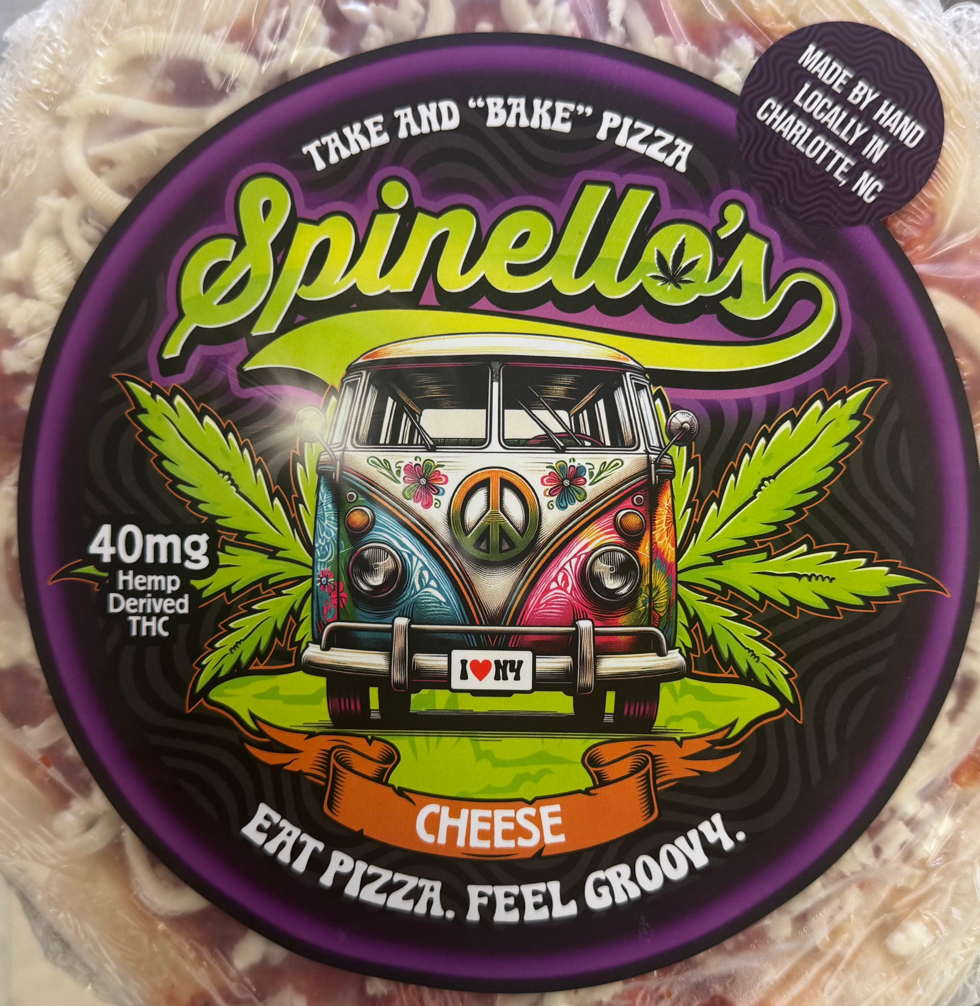 SPINELLO'S CHEESE PIZZA - 40mg