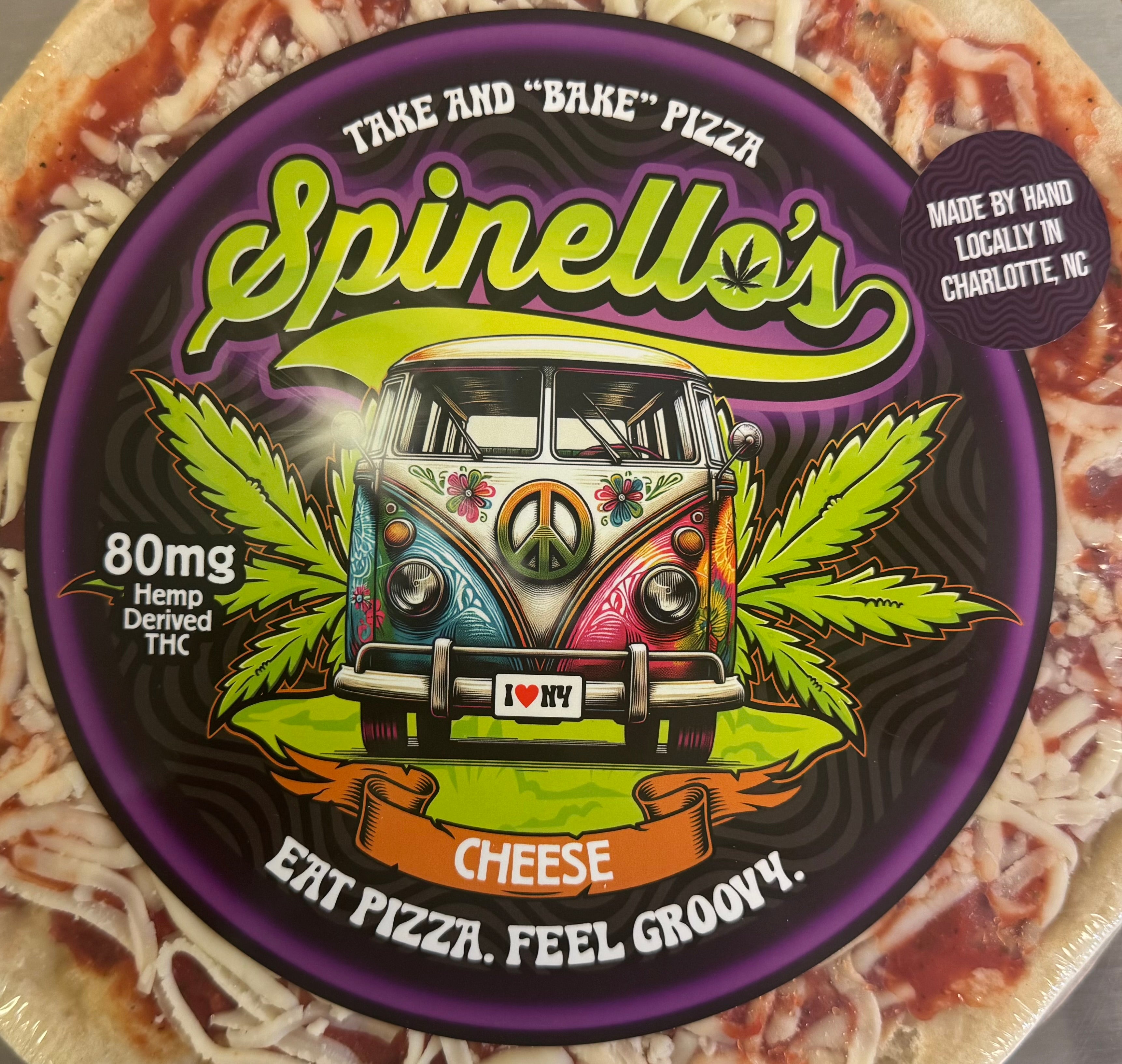 SPINELLO'S CHEESE PIZZA - 80mg