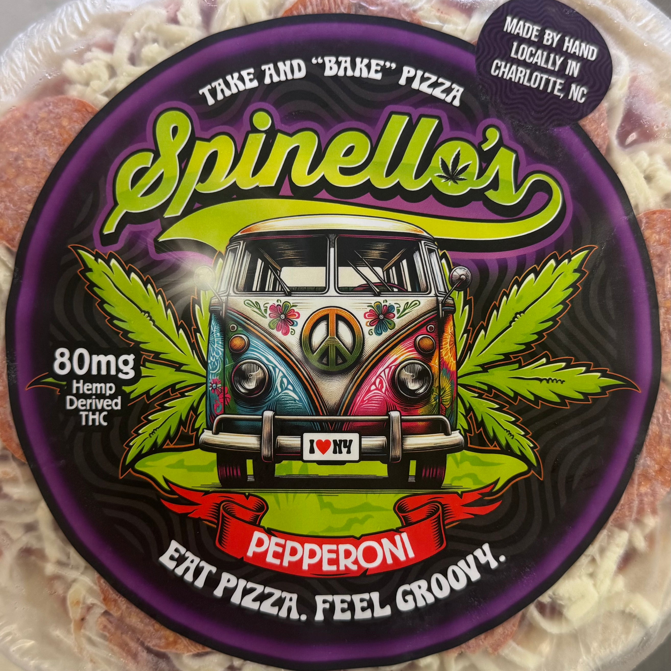 SPINELLO'S PEPPERONI PIZZA - 80mg