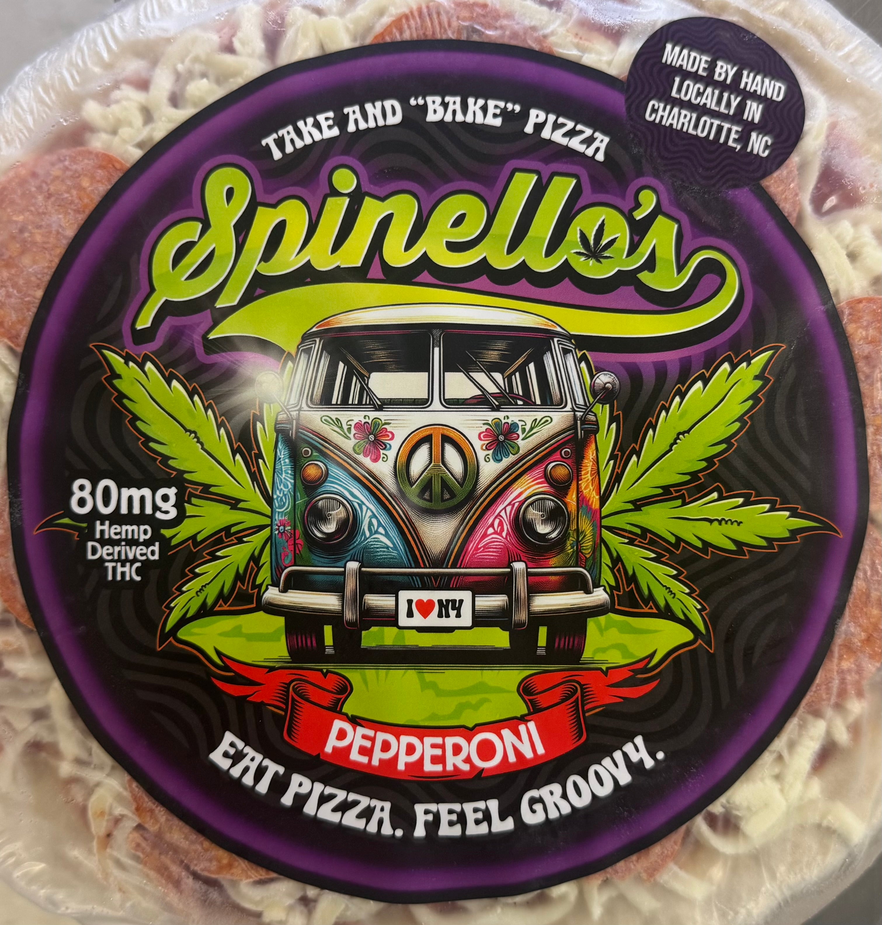 SPINELLO'S PEPPERONI PIZZA - 80mg